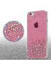 cadorabo Hülle für Apple iPhone 6 PLUS / 6S PLUS Glitter in Rosa mit Glitter