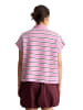 Marc O'Polo DENIM Gestreiftes Poloshirt wide in Light Pink