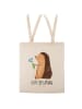 Mr. & Mrs. Panda festivaltasche Igel Blumen mit Spruch in Creme
