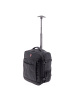 Gladiator 1400 2 Rollen Rucksacktrolley 40 cm Laptopfach mit Dehnfalte black