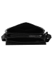 Greenburry Pure Black Umhängetasche Leder 25 cm in black