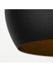 Licht-Erlebnisse Pendelleuchte Ø 17 x (T)150 cm in Schwarz
