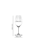 RIEDEL Glas 4er Set Riesling Weingläser Performance 623 ml in transparent