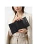 Lazarotti Bologna Leather XL Geldbörse mit Zip-Around Fach Leder 14 cm black