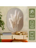 OnlyWow Ovales Wandbild Sandfarben