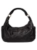 Samantha Look Handtasche echt Leder in schwarz