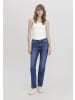 Hessnatur Jeans MARIE Mid Rise Straight in dark blue