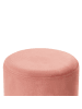 Beliani Pouf YANKTON in Rosa - (W) 35 x (H) 42 x (L) 35 cm
