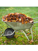 relaxdays 2x Schubkarrenrad in Schwarz/ Grau - 4.00-6