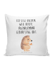 Mr. & Mrs. Panda kuschelkissen 40x40 Igel Kuchenstück mit Spruch in Weiß