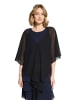 Vera Mont Chiffonstola mit Volant in Schwarz