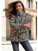 LASCANA Fleecejacke in leo-beige
