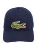 Lacoste - Cap mit Logo aus Bio-Baumwolle in navy blue