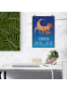 Mr. & Mrs. Panda Artprint Sternzeichen Skorpion Classic mit Spruch in Sternenhimmel Blau