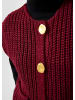 QS Strickjacke in 3900_bordeaux