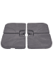 Beliani Zubehör für Sonnenschirme CARIA in Schwarz - (W) 52 x (H) 8 x (L) 52 cm