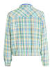 CARTOON Blazer-Jacke kariert in Green/Blue