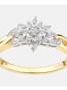 Diamant L'éternel Ring aus 375 Gelbgold mit Diamant