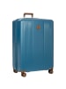 BRIC`s Ferrara - 4-Rollen-Trolley L 77 cm erw. (green) in denim