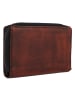 Greenburry Destressed Geldbörse RFID Schutz Leder 13.5 cm in rusty orange