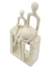 Mauro Ferretti Statuette aus cremefarbenem Kunstharz, 10 x 7,5 x 26 cm
