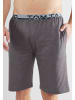 Tom Tailor Bermuda Brügge in grau-dunkel-melange