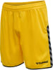 Hummel Hummel Poly Kurze Hose Hmlauthentic Multisport Herren Leichte Design Feuchtigkeitsabsorbierenden in SPORTS YELLOW/BLACK