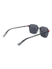 New Balance Männer Sonnenbrille Quadratisch Grau