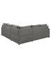 ebuy24 Ecksofa Sacramento Hellgrau 228 x 228 cm