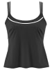 Vivance by Lascana Bügel-Tankini-Top in schwarz