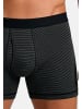 ESGE Retro Short / Pant Feinripp Ringel in Schwarz