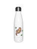 Mr. & Mrs. Panda Thermo Trinkflasche Otter Seerose ohne Spruch in Weiß