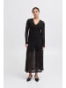 ICHI Langarm-Bluse IXLACEY Slim fit in Black