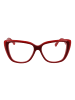 Bulget Damen Optische Fassungen Schmetterling Rot