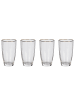 Butlers Londrinkglas GOLDEN TWENTIES 4er-Set in Durchsichtig