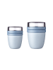 Mepal 2er Set Lunchpot mini + regular Ellipse in Nordic Blue New