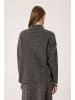 Soaked in Luxury Strickpullover SLMiya Casual fit in Dark Grey Melange