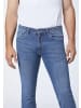 Oklahoma Jeans Jeans mit raffiniertem Schnitt in Blau