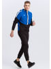 erima Squad Tracktop Trainingsjacke mit Kapuze in new royal/schwarz/weiss