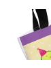 Mr. & Mrs. Panda Shopper Tasche Avocado Geburtstag mit Spruch in Gelb Pastell