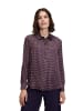 Betty Barclay Longbluse langarm in Purple/Brown