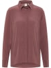 Eterna Bluse LOOSE FIT in braun