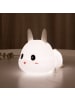 LA VAGUE LAZY BUNNY Nachtlicht in weiß