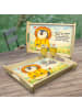 Mr. & Mrs. Panda holz serviertablett Löwe Astrologie Design mit ... in Weiß