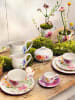 Villeroy & Boch 6er Set Espressotassen mit Untertassen Mariefleur Basic 80 ml bunt in bunt