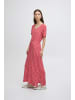 ICHI Blusenkleid IHMARRAKECH AOP DR13 - 20119496 in rot