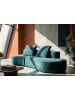 Mauro Ferretti Sofa aus komprimiertem grünem Bouclé-Stoff, 238 x 92 x 78 cm