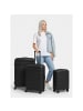 Redolz Essentials 11 4 Rollen Kofferset 3-teilig mit Dehnfalte in black