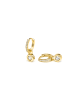 Luxenter Ohrringe Yacoss mit 18 Karat Goldfinish – YACOSS