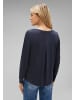 Street One Langarmshirt in deep blue